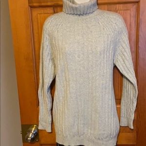Turtle neck wool, cotton, angora